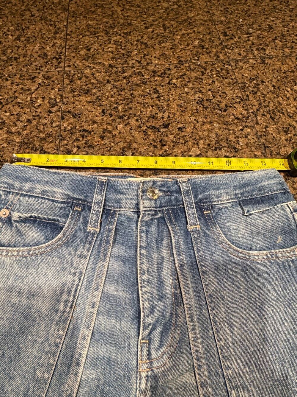 NWOT We The Free denim mini skirt - Picture 10 of 10